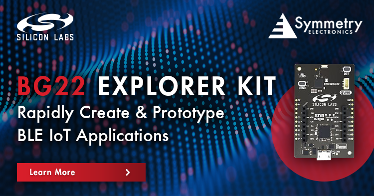 Silicon-Labs'-BG22-Explorer-Kit-Is-Available-At-Symmetry-Electronics